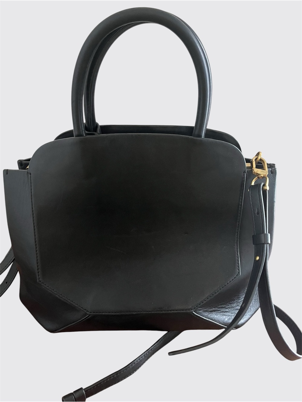 Aritzia  Auxiliary Bega leather bag large black